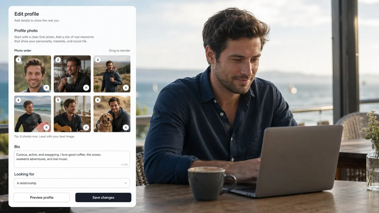 Dating Profile Pictures: Examples, Rules, and Lineups That Work