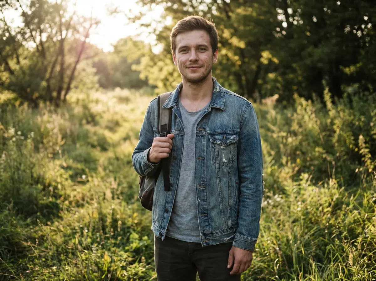 High quality AI dating photo of man with natural skin texture and realistic lighting scoring 90+ on realness test