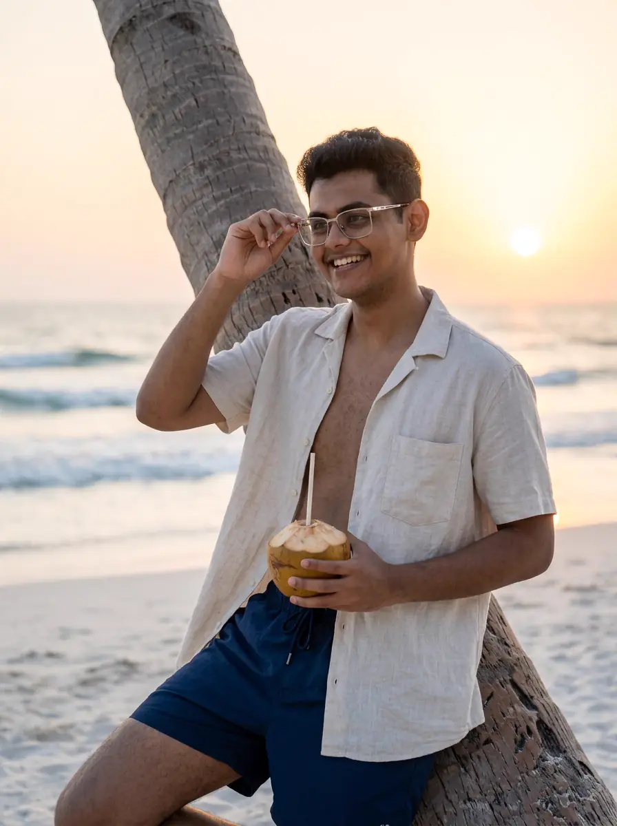 beach dating photo background 2 — natural lifestyle