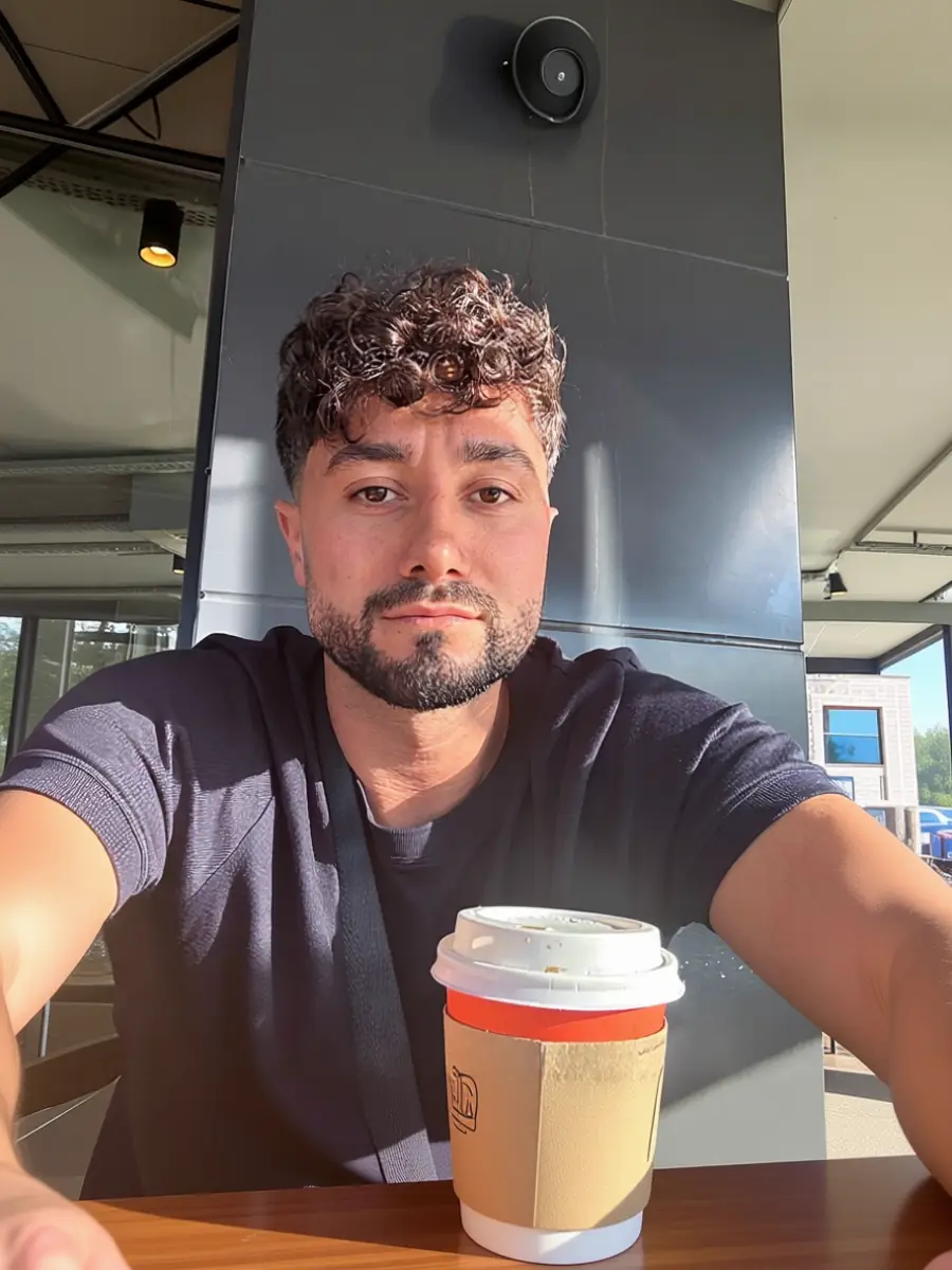 Before: Before and after AI subway metro dating photo transformation